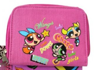 Powerpuff Girls Wallet  zipper wallet   Pink Clothing