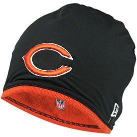 Chicago Bears Youth On Field Tech Knit Skull Hat: Clothing