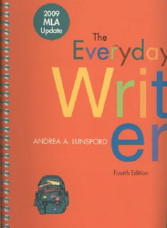 Everyday Writer 4th Ed With 2009 Mla Update + Compclass (Hardcover