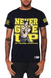 WWE John Cena Never Give Up T Shirt: Clothing