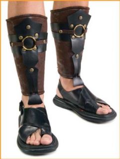 Roman Soldier Costume Leg Guards.: Clothing