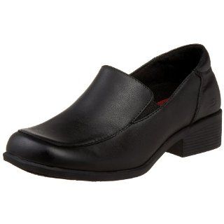 for Work Womens Realize Stacked Heel Loafer,Black,7 M US Shoes