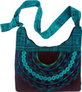 Canguro Woven Shoulder Bag (green) Clothing