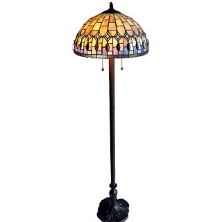 Tiffany style 16.5 inch Diamond Drop Floor Lamp