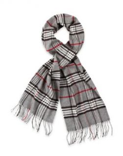 VB Scarf, classic   grey, red, white, black   checked