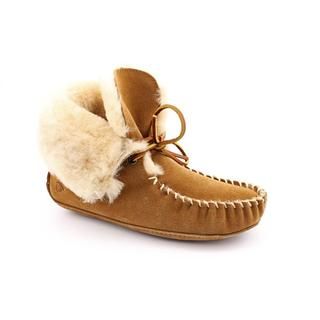 Acorn Womens Sheepskin Moxie Boot Regular Suede Casual Shoes