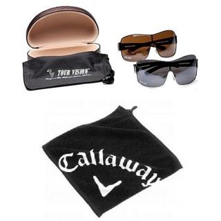 Tour Vision 2011 HD Sunglasses/ Callaway Tour Wedge Towel Gift Combo