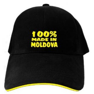 CAPS BLACK EMBROIDERY  100 % MADE IN MOLDOVA  Medium