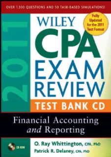 Wiley CPA Exam Review 2011 Test Bank CD (CD ROM)
