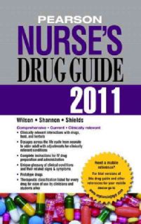 Pearson Nurses Drug Guide 2011 Retail Ed (Paperback)