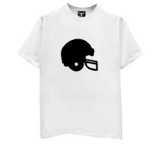 Football Helmet Silhouette T Shirt Clothing