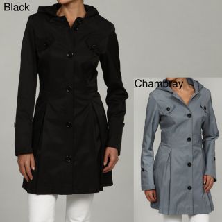 Tommy Hilfiger Womens Water Resistant Spring Coat