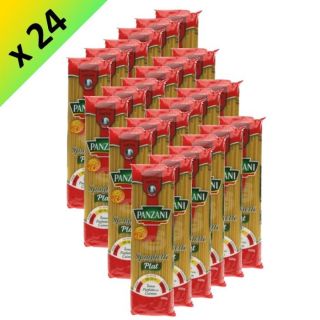 Lot de 24   PANZANI   Spaghetti Plat   24 paquets de 500 grammes   Sa