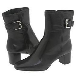Bandolino Noreena Black Leather Boots