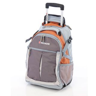Wenger Swiss Gear Rust 20 inch Rolling Carry On Backpack