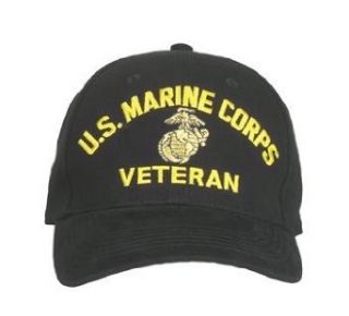 9266 U.S. Marine Corps Veteran Baseball Cap Clothing