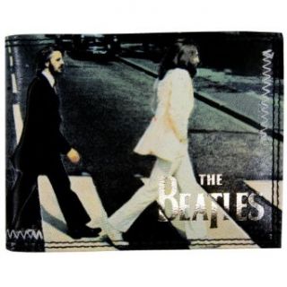 The Beatles   Abbey Road Leather Wallet: Clothing