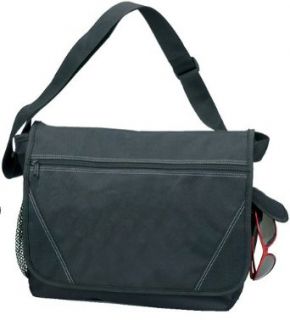 Messenger Briefcase Bag with Organizer, Black by BAGS FOR