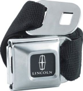 Buckle Down Lincoln Logo Seat Belt Style Canvas Web Belt