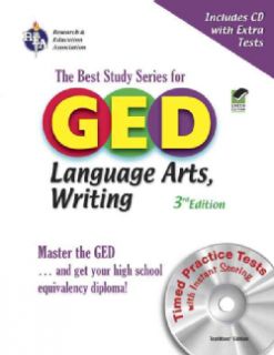 Ged Language Arts, Writing Rea: The Best Test Prep for the Ged Today