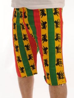 rasta4real Rasta Lion of Judah Board Shorts: Clothing