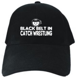BLACK BELT IN Catch Wrestling Black Baseball Cap Unisex