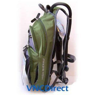 High Sierra Expandable Hydration Pack (Green & Grey