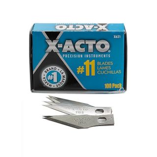 Acto Number 11 Stainless Steel Classic Blades (Bulk Pack of 100