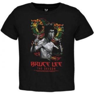 Bruce Lee   Dragon Toddler T Shirt: Clothing