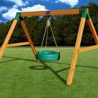 Gorilla Playsets Free Standing Tire Swing Sports