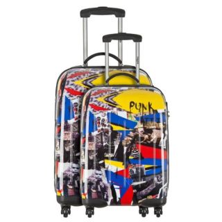 de 2 valises punk tailles s+l   38x50x22 / 50x70x30cm   3/5kg   41