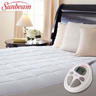 Sunbeam Premium Electric Heated King size Mattress Pad