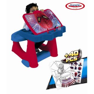 Spiderman   Bureau dActivité +Set Coloriage 40pcs   Achat / Vente