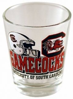 NCAA South Carolina Fighting Gamecocks Helmet Shotglass
