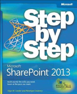 Microsoft Sharepoint 2013 Step by Step (Paperback) Today $20.45