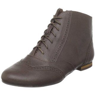 Miss Me Womens Rae Bootie,Brown,6.5 M US Shoes