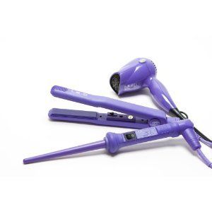 Iso Hair Styling Set: Dryer, Curling Iron & Straightener