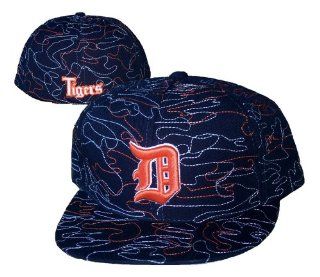 Detroit Tigers Hat Cap Cooperstown Fitted size 7 5/8 MLB