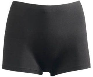 Women s Volleyball Spandex Shorts 2 Inseam 4 BLACK AS LOW