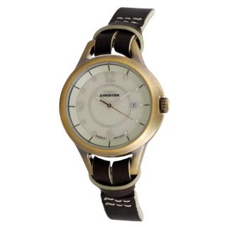 Timex Womens Casual Expedition Leather Watch