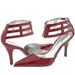 CARLOS by Carlos Santana Convert Red Patent Pumps/Heels