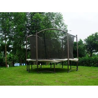 Garden style 13 foot Trampoline/ Enclosure Combo
