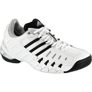  ADIDAS Barricade II Women`s Tennis Shoes White Black: Shoes
