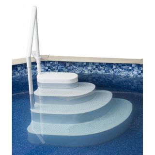 Swim Time Wedding Cake Above ground Pool Step