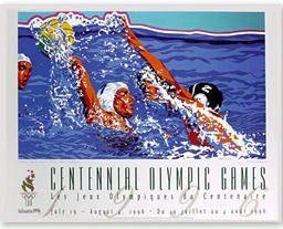 Waterpolo Olympics Poster
