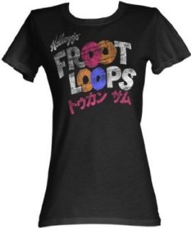 Kanji Fruity Loopies Froot Loops Juniors Womens T shirt