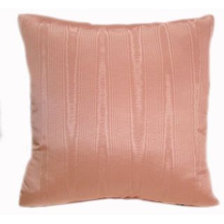 Crown Moire 16 inch Peach Throw Pillows (Set of 2)