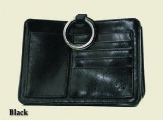 Black Leatherette Pouchee Purse Insert Organizer From The