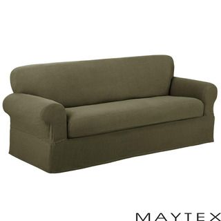 Reeves Textured 2 piece Sofa Slipcover