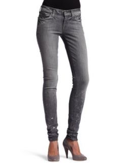 7 For All Mankind Womens Stacked Gwenevere Jean With Clear